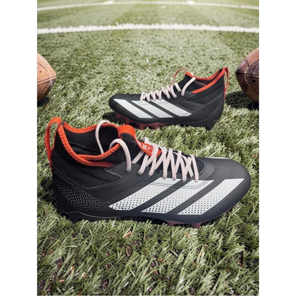 Adidas Adizero Miami Hurricanes Football Cleats Men's 13.5 BNWOB NCAA